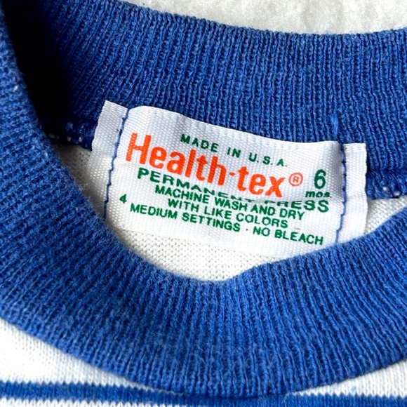 Vintage 80s Health-tex Sailboat One Piece Romper - Picture 4 of 4